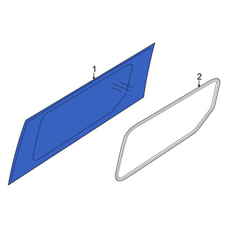 Ford OE - Right Sliding Door Glass
