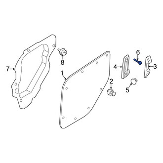 Ford OE - Interior Door Handle Trim Screw