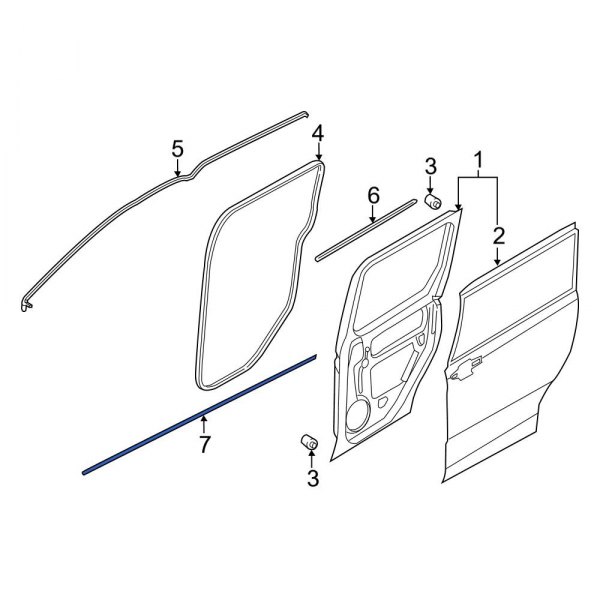 Sliding Door Weatherstrip