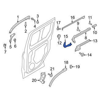 Ford OE - Left Door Hinge