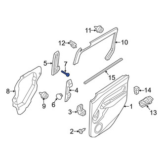Ford OE - Interior Door Handle Trim Screw