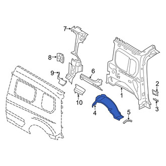 Ford OE - Rear Right Outer Wheel Housing Side Panel