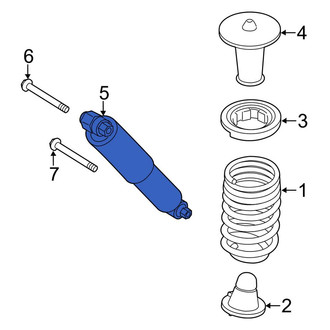 Ford OE - Rear Suspension Shock Absorber