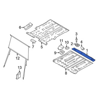 Ford OE - Rear Door Sill Plate