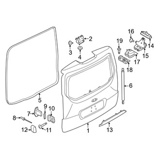 Ford OE - Lift Gate