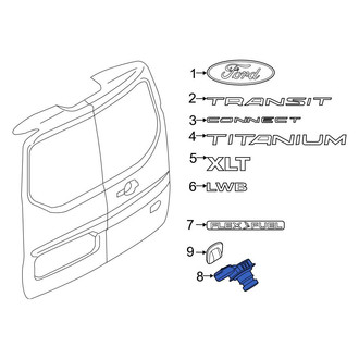 Ford OE - Rear Park Assist Camera