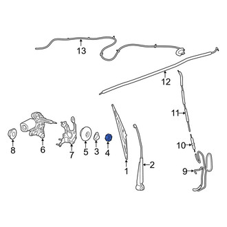Ford OE - Wiper Arm Nut