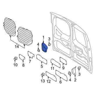 Ford OE - Rear Right Inner Door Trim Molding