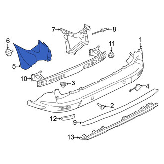 Ford OE - Rear Left Bumper Corner Cover