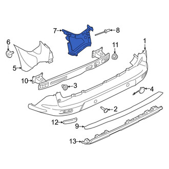 Ford OE - Left Bumper Corner Cover Bracket