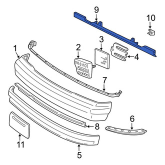 Ford OE - Front Stone Deflector