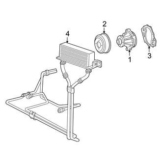 Ford OE - Cooling - Trans Oil Cooler (4.2L)