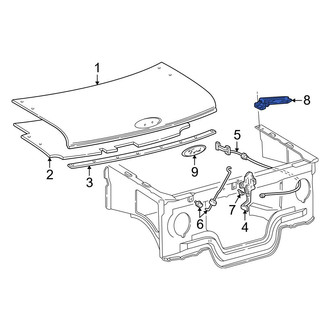 Ford OE - Front Left Hood Hinge