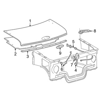 Ford OE - Hood & Components