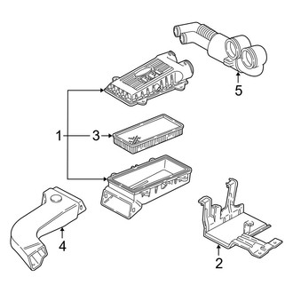 Ford OE - Engine - Air Inlet (4.9L)