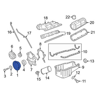 Ford OE - Engine Crankshaft Pulley