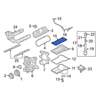 Ford OE - Upper Engine Oil Pan Gasket