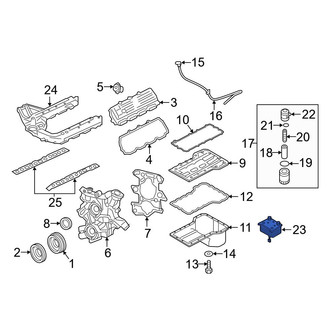 Ford OE - Engine Oil Cooler
