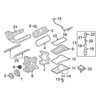 Ford OE - Rear Engine Crankshaft Seal