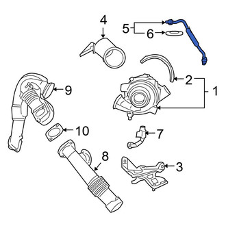 Ford OE - Turbocharger Oil Line