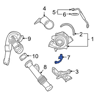 Ford OE - Turbocharger Oil Line