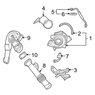 Ford OE - Engine - Turbocharger & Components (6.0L)