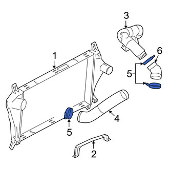 Ford OE - Intercooler Pipe Clamp