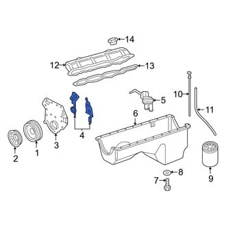 Ford OE - Engine Timing Cover Gasket