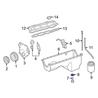 Ford OE - Engine Oil Drain Plug Gasket