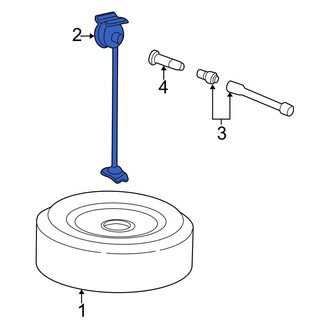 Ford OE - Spare Tire Hoist