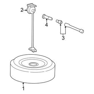 Ford OE - Wheels - Spare Tire Carrier