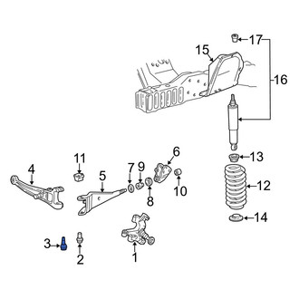 Ford OE - Front Upper Suspension Ball Joint