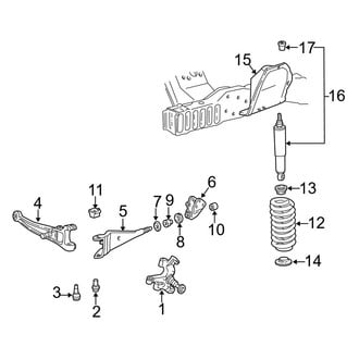 Ford OE - Front Suspension - Suspension Components