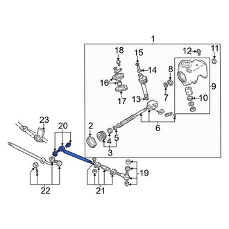Ford OE - Right Outer Steering Tie Rod End