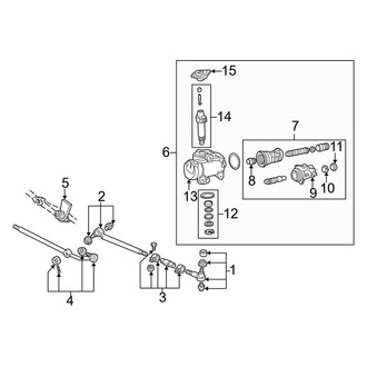 Ford OE - Steering Gear & Linkage (Power)
