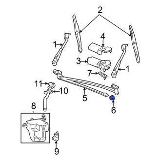 Ford OE - Wiper Linkage Clip