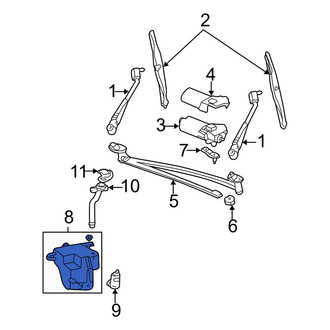 Ford OE - Washer Fluid Reservoir