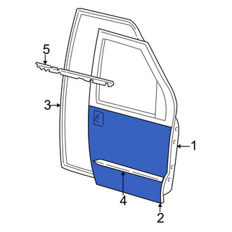 Ford OE - Front Left Outer Door Outer Panel