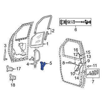 Ford OE - Front Window Crank Handle
