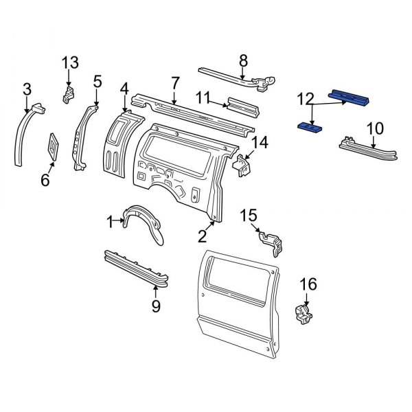 Door Latch Reinforcement