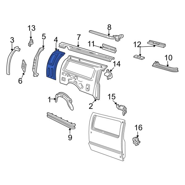 Quarter Panel Extension