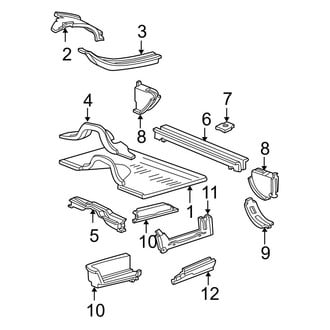 Ford OE - Pillars, Rocker & Floor - Floor