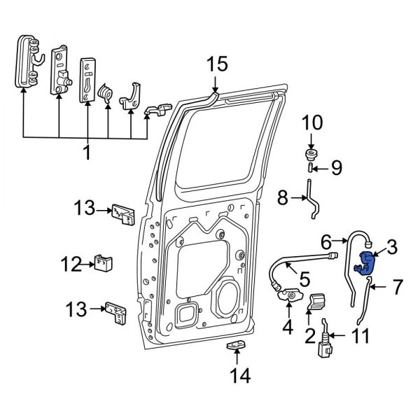 Door Latch Assembly