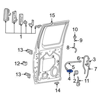 Ford OE - Door Latch Assembly