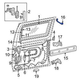 Ford OE - Sliding Door Roller