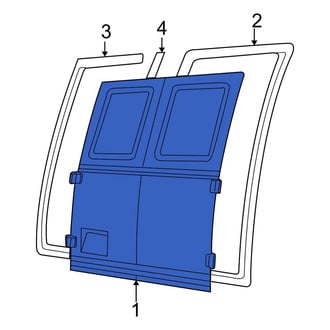 Ford OE - Front Right Door Shell