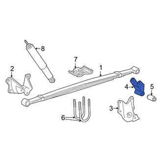 Ford OE - Rear Leaf Spring Shackle
