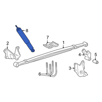 Ford OE - Rear Suspension Shock Absorber