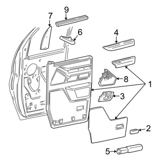 Ford OE - Door - Interior Trim