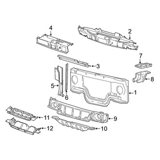 Ford OE - Radiator Support